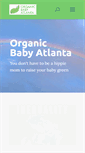 Mobile Screenshot of organicbabyatlanta.com